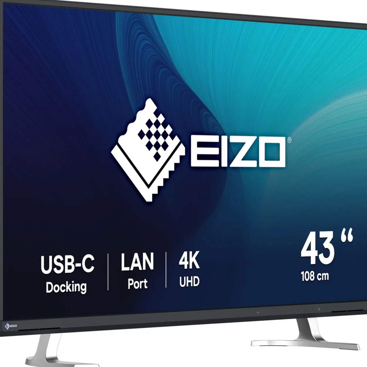 42.5" (107,95cm) EIZO FlexScan EV4340X schwarz 3840x2160 1xUSB-Typ-C / 1xDisplayPort / 2xHDMI