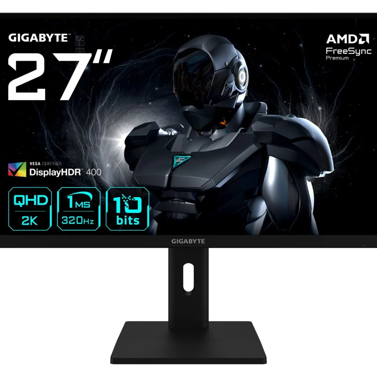 27" (68,58cm) Gigabyte G27Q3 schwarz 2560x1440 1xDisplayPort 1.4 / 2xHDMI 2.0