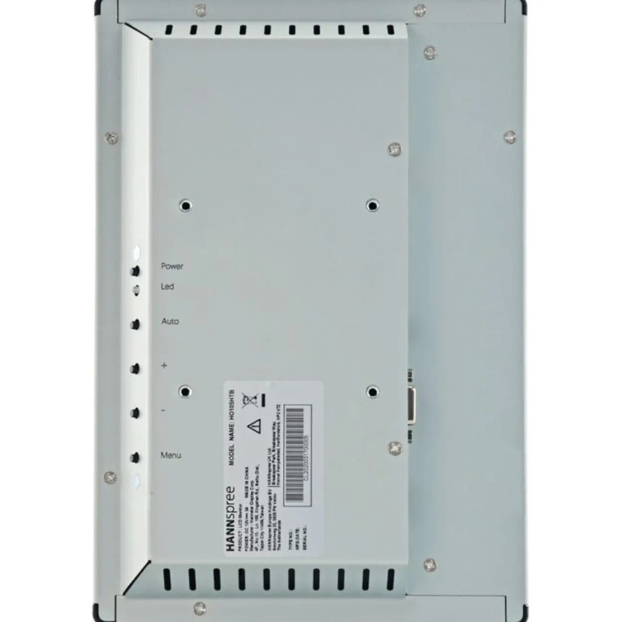 10.1" (25,65cm) Hannspree HO105HTB grau 1280x800 1xHDMI / 1xVGA