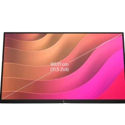 31.5" (80,01cm) HP E32k G5 schwarz/silber 3840x2160 1xDisplayPort 1.4 / 1xHDMI 2.0 / 1x USB-C mit Displayport