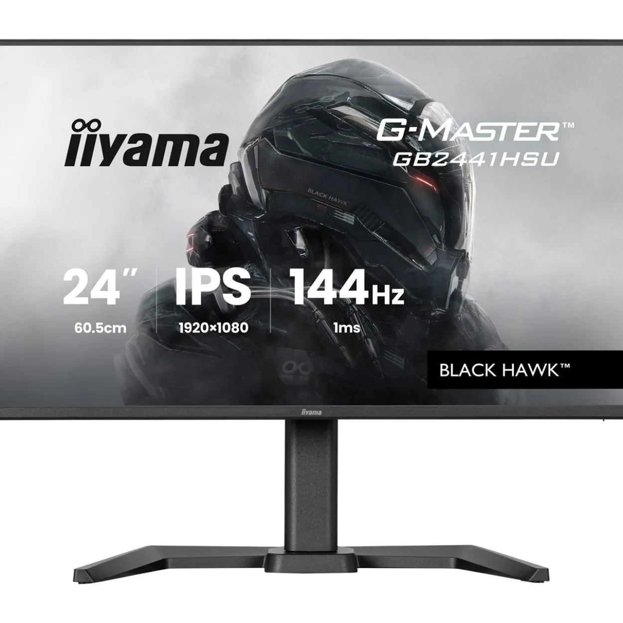 23,8" (60,47cm) iiyama G-MASTER GB2441HSU-B1 schwarz 1920x1080 1x DisplayPort 1.2 / 1x HDMI 1.4