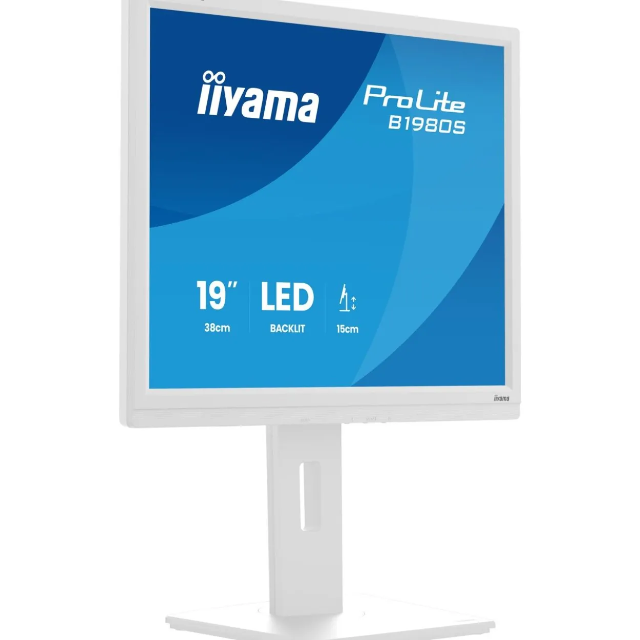 19" (48,26cm) iiyama ProLite B1980S-W1 Weiß 1280x1024 1xDisplayPort / 1xHDMI