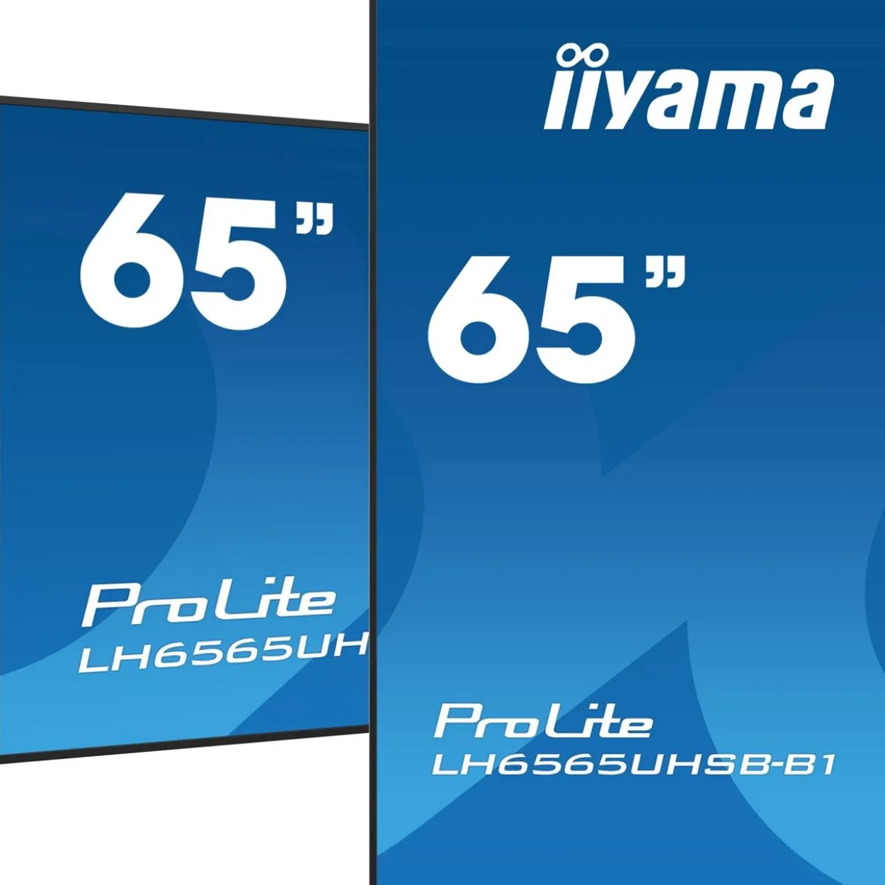 64,5" (163,90cm) iiyama ProLite LH6565UHSB-B1 schwarz 3840x2160 1x DisplayPort 1.2 / 2xHDMI 2.0
