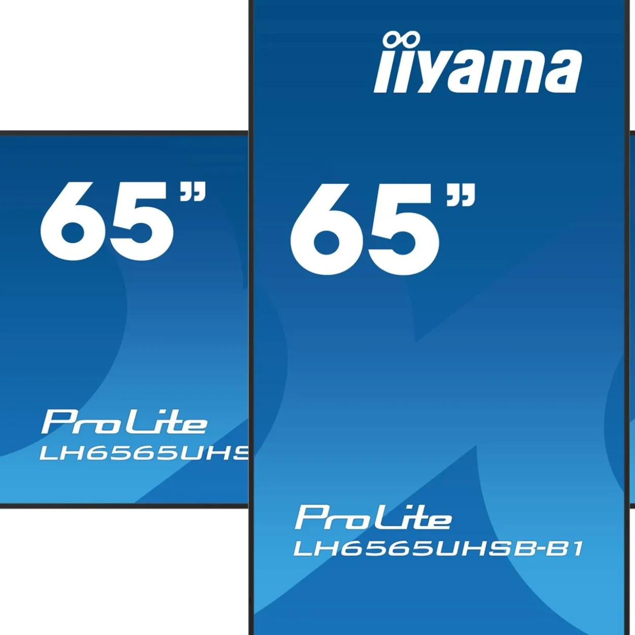 64,5" (163,90cm) iiyama ProLite LH6565UHSB-B1 schwarz 3840x2160 1x DisplayPort 1.2 / 2xHDMI 2.0