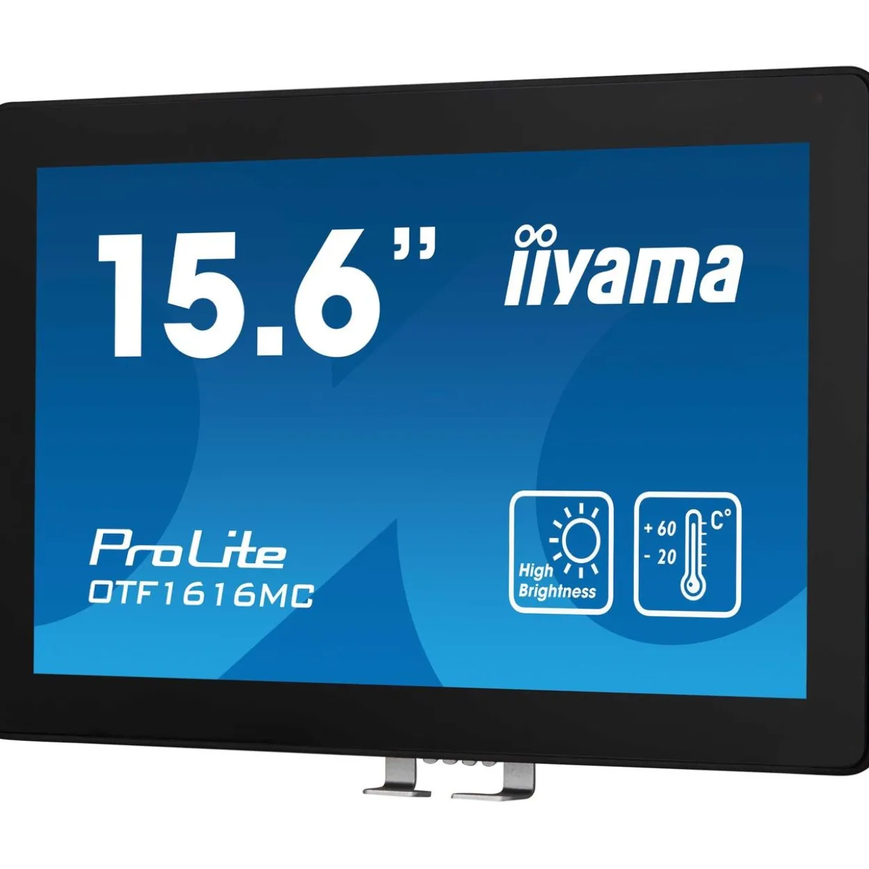 15,6" (39,62cm) iiyama ProLite OTF1616MC-B1 schwarz 1920x1080 1xDisplayPort / 1xHDMI / VGA