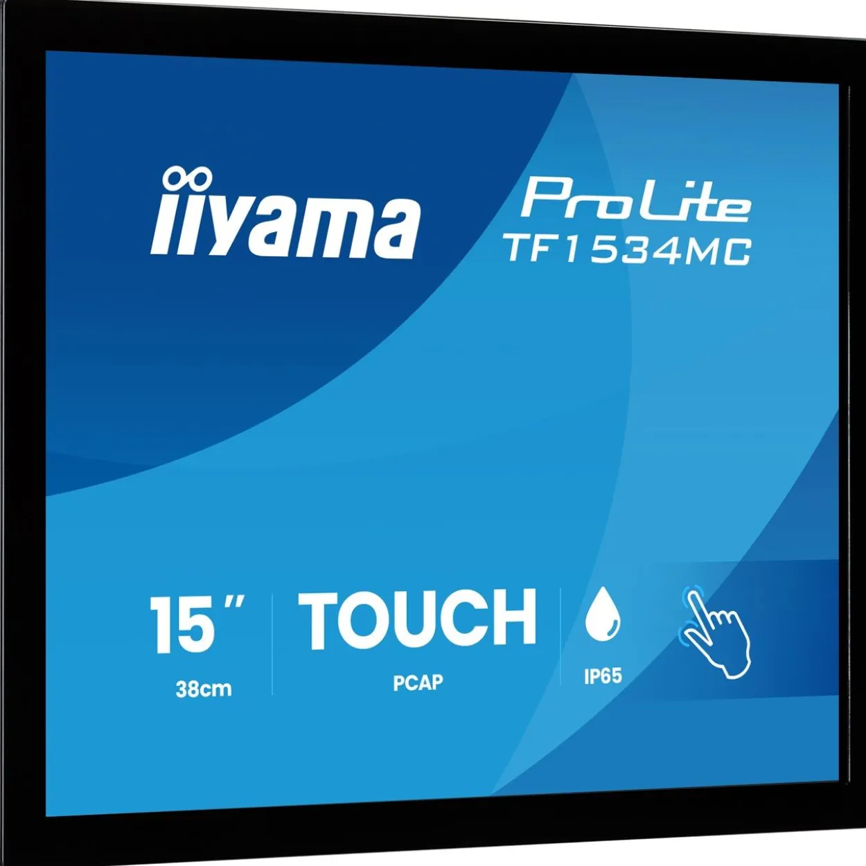 15" (38,10cm) iiyama ProLite TF1534MC-B8X schwarz 1024x768 1xDisplayPort / 1xHDMI / 1xVGA