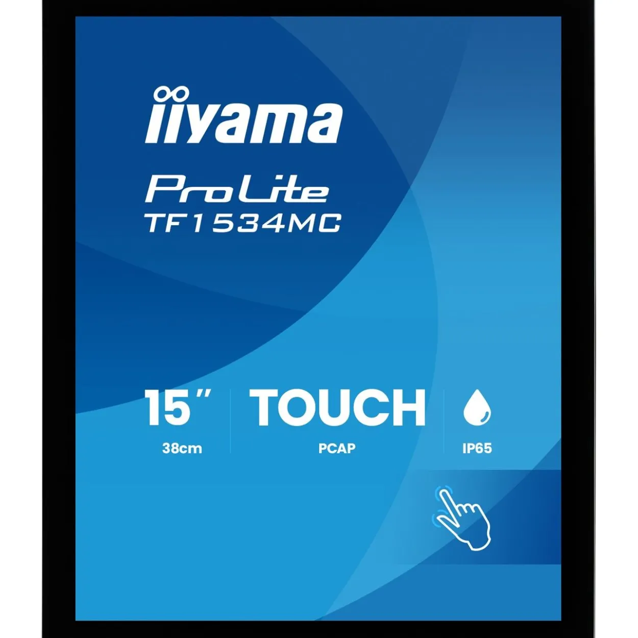 15" (38,10cm) iiyama ProLite TF1534MC-B8X schwarz 1024x768 1xDisplayPort / 1xHDMI / 1xVGA