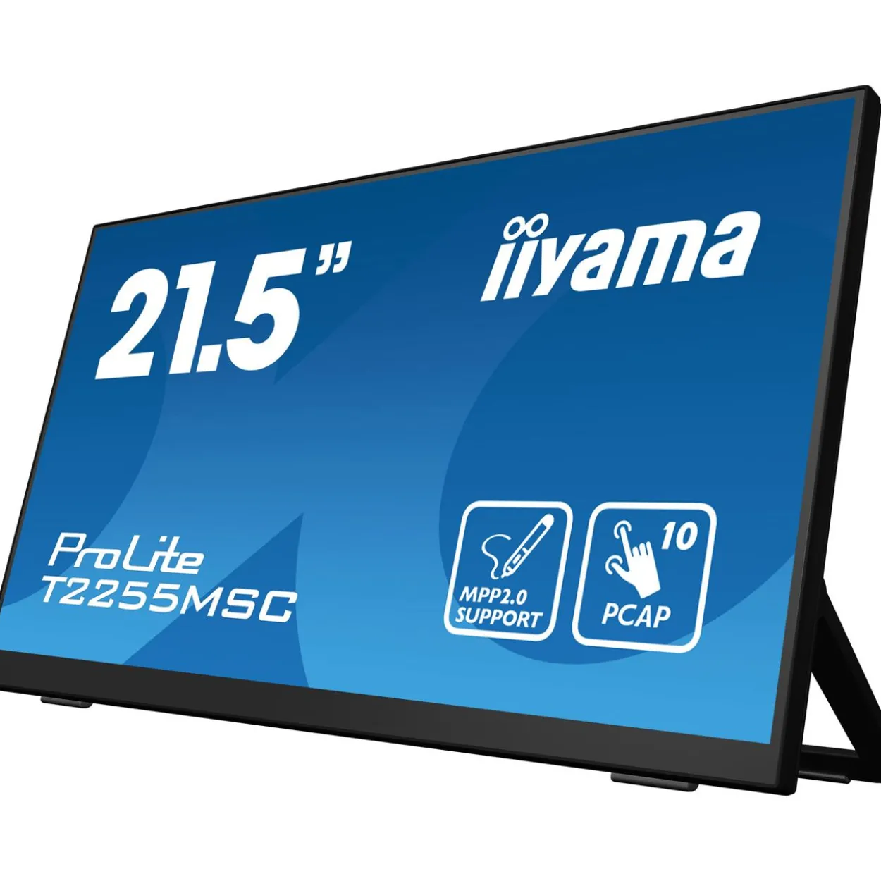 21,5" (54,61cm) iiyama ProLite T2255MSC-B1 schwarz 1920x1080 1xDisplayPort / 1xHDMI