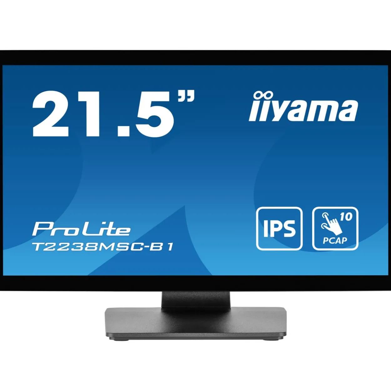 21,5" (54,61cm) iiyama ProLite T2238MSC-B1 schwarz 1920x1080 1xDisplayPort / 1xHDMI