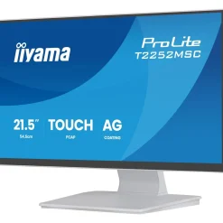 21,5" (54,61cm) iiyama ProLite T2252MSC-W2AG weiss 1920x1080 1xDisplayPort / 1xHDMI
