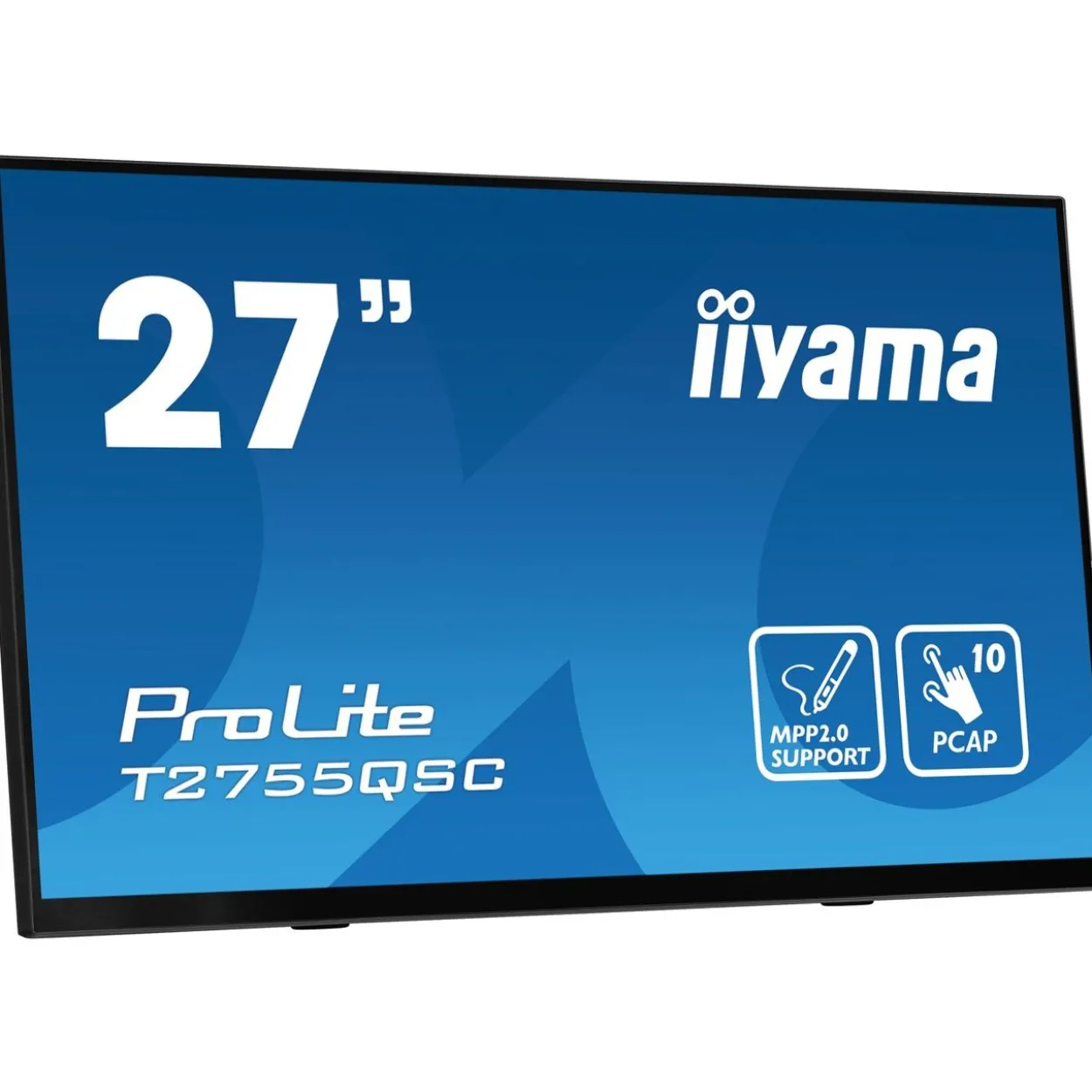 27" (68,58cm) iiyama ProLite T2755QSC-B1 schwarz 2560x1440 1xDisplayPort / 1xHDMI