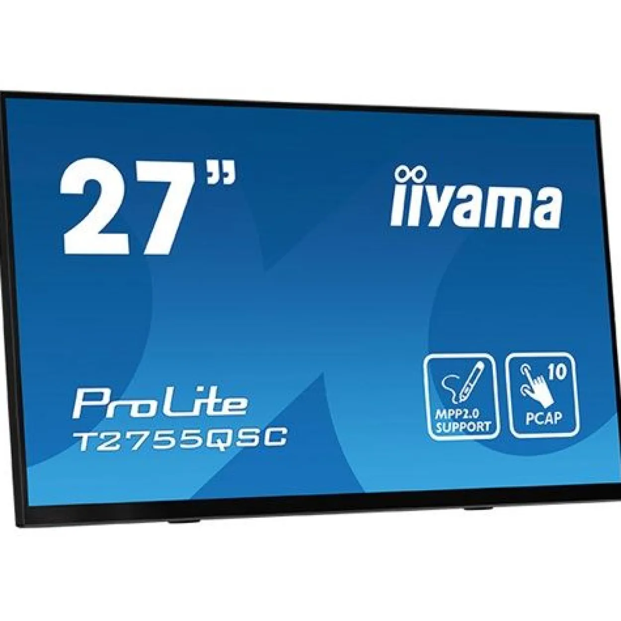27" (68,58cm) iiyama ProLite T2755QSC-B1 schwarz 2560x1440 1xDisplayPort / 1xHDMI