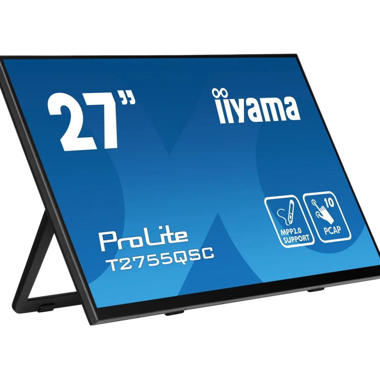 27" (68,58cm) iiyama ProLite T2755QSC-B1 schwarz 2560x1440 1xDisplayPort / 1xHDMI