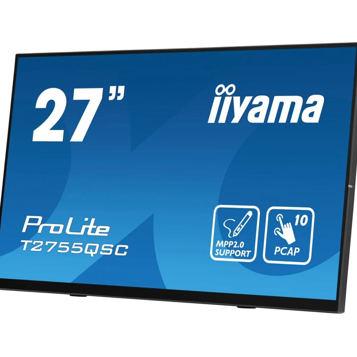 27" (68,58cm) iiyama ProLite T2755QSC-B1 schwarz 2560x1440 1xDisplayPort / 1xHDMI