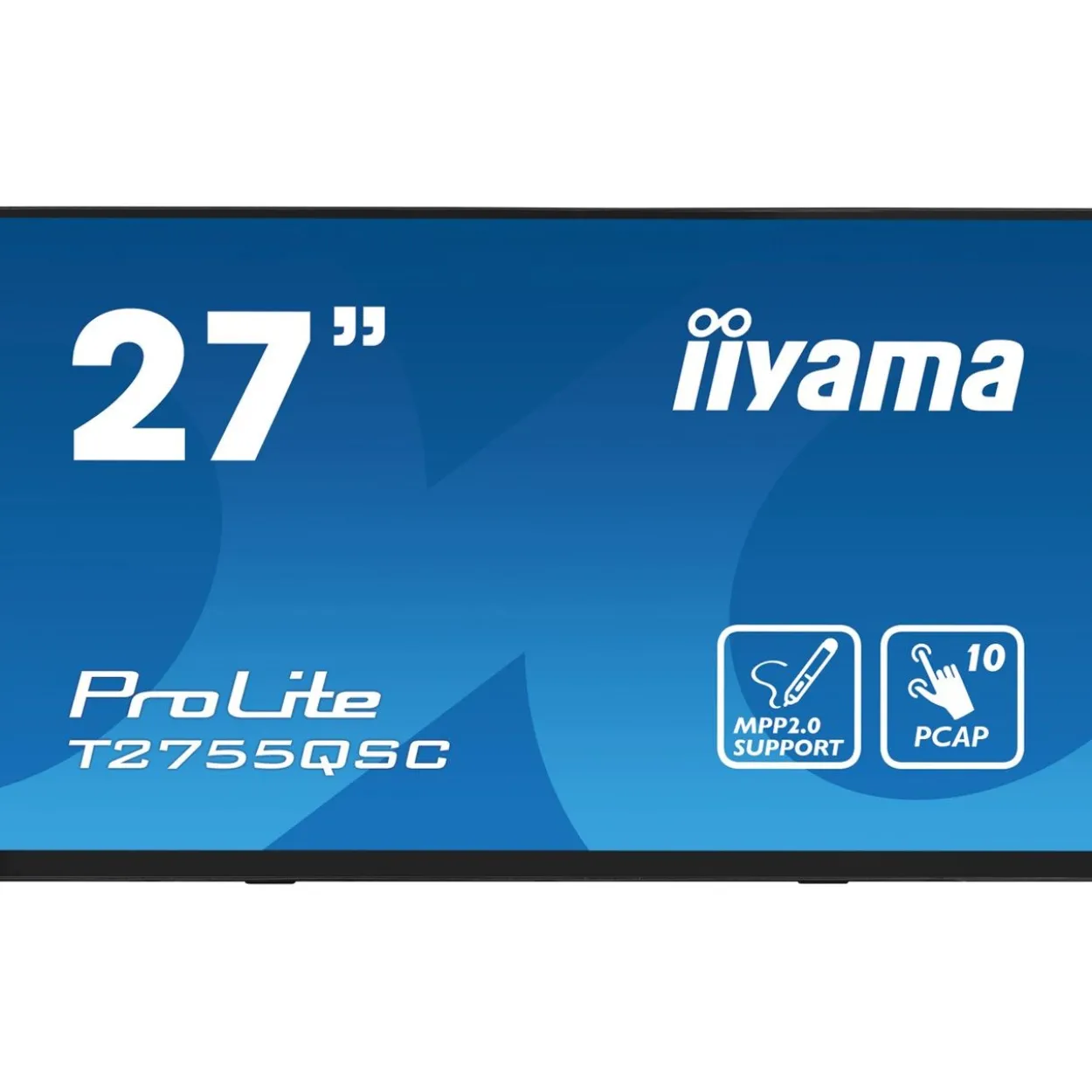 27" (68,58cm) iiyama ProLite T2755QSC-B1 schwarz 2560x1440 1xDisplayPort / 1xHDMI