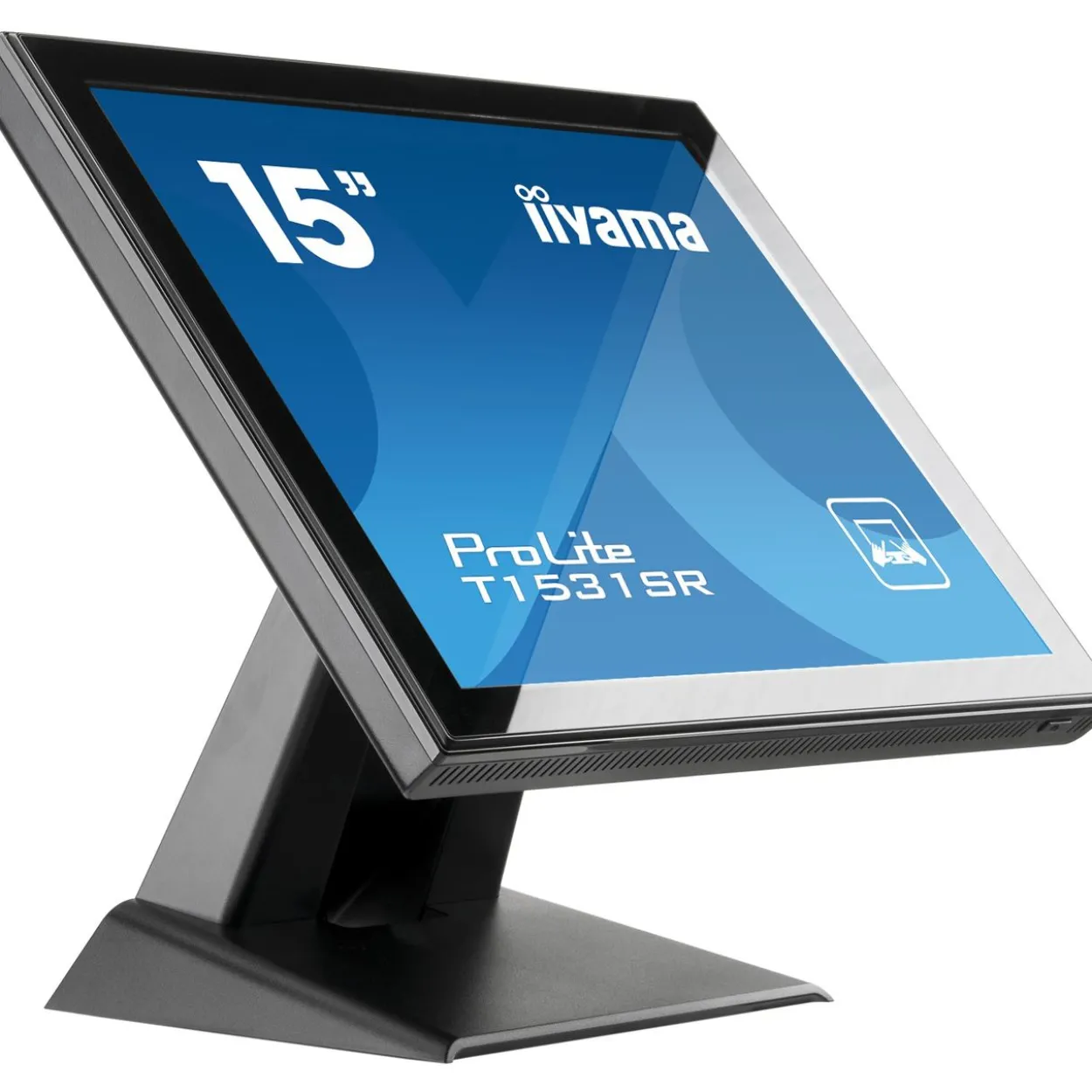 15" (38,10cm) iiyama ProLite T1531SR-B1 schwarz 1024x768 1xDisplayPort / 1xHDMI / 1xVGA