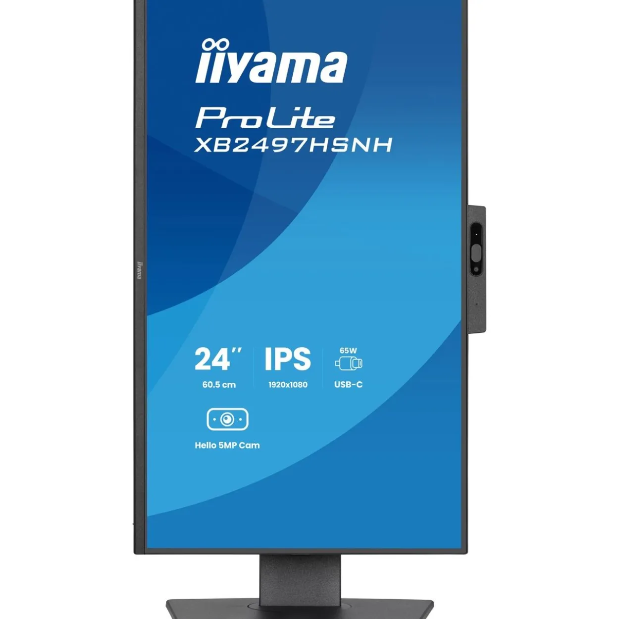 23,8" (60,47cm) iiyama ProLite XB2497HSNH-B1 schwarz 1920x1080 1x DisplayPort 1.2 / 1xHDMI 1.4 / 1x USB-C mit Displayport