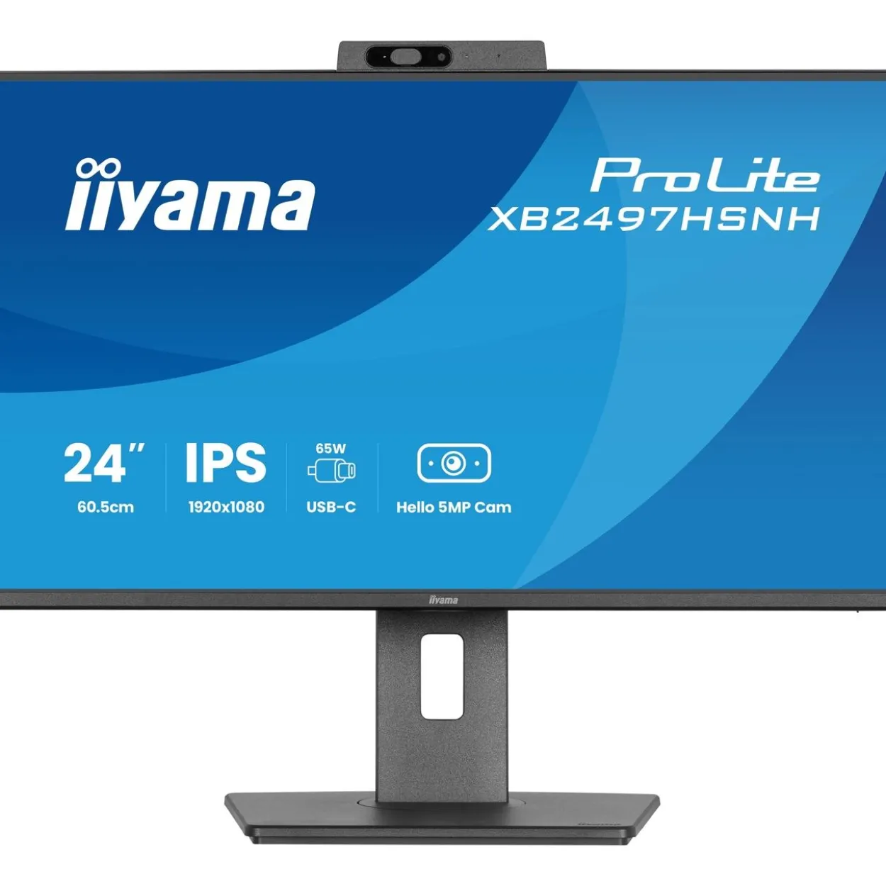 23,8" (60,47cm) iiyama ProLite XB2497HSNH-B1 schwarz 1920x1080 1x DisplayPort 1.2 / 1xHDMI 1.4 / 1x USB-C mit Displayport