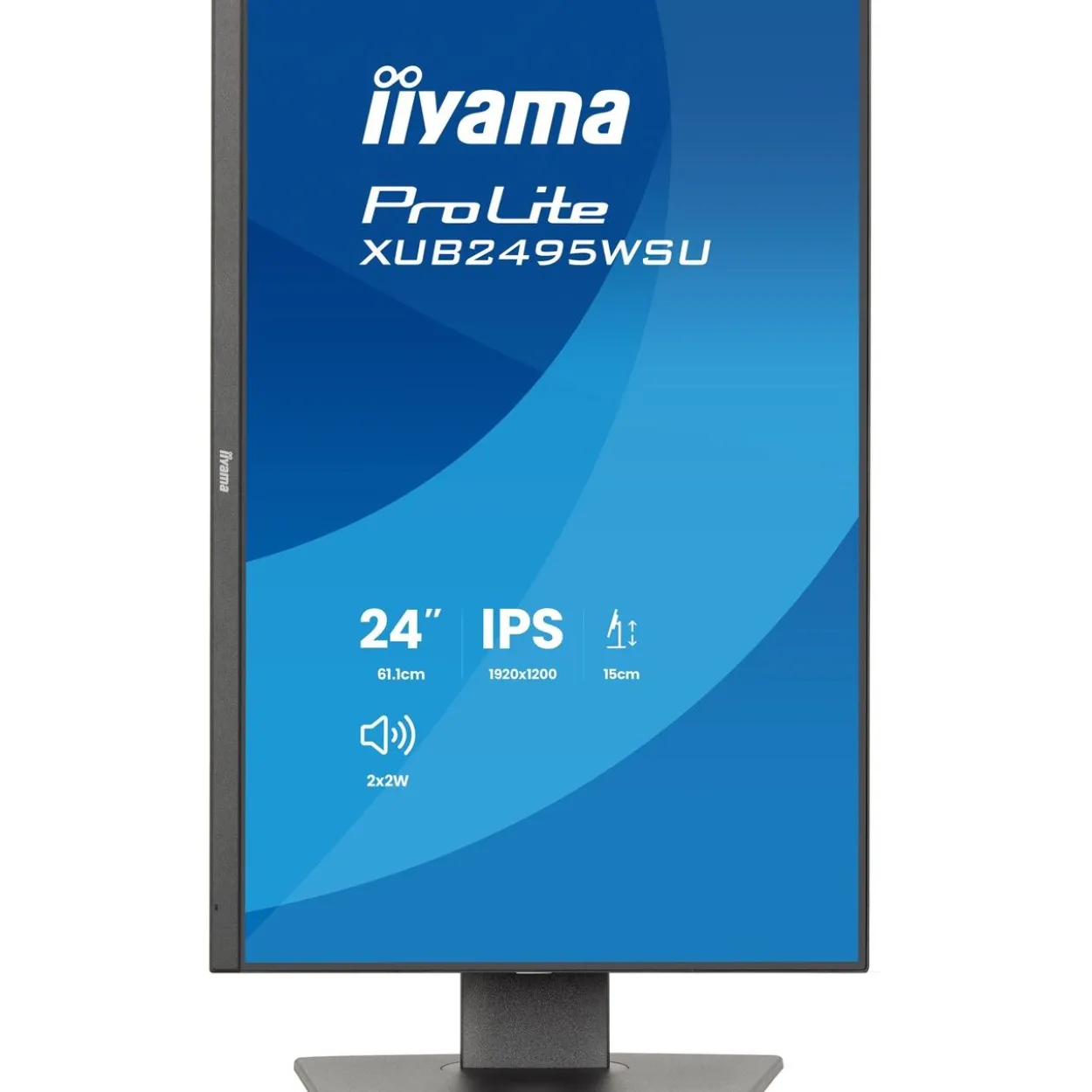 24" (60,96cm) iiyama ProLite XB2495WSU-B1 schwarz 1920x1200 1x DisplayPort 1.2 / 1xHDMI 1.4
