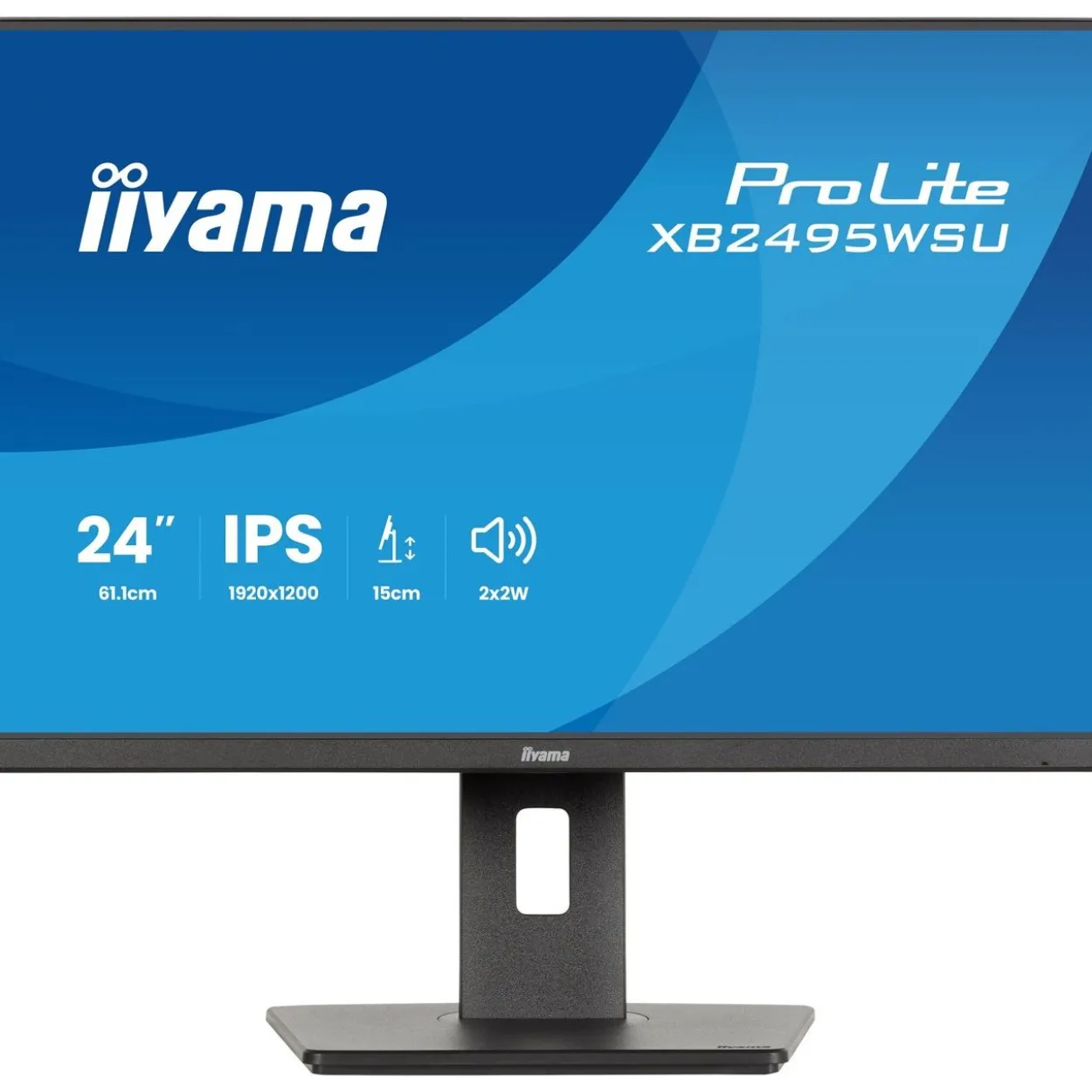 24" (60,96cm) iiyama ProLite XB2495WSU-B1 schwarz 1920x1200 1x DisplayPort 1.2 / 1xHDMI 1.4