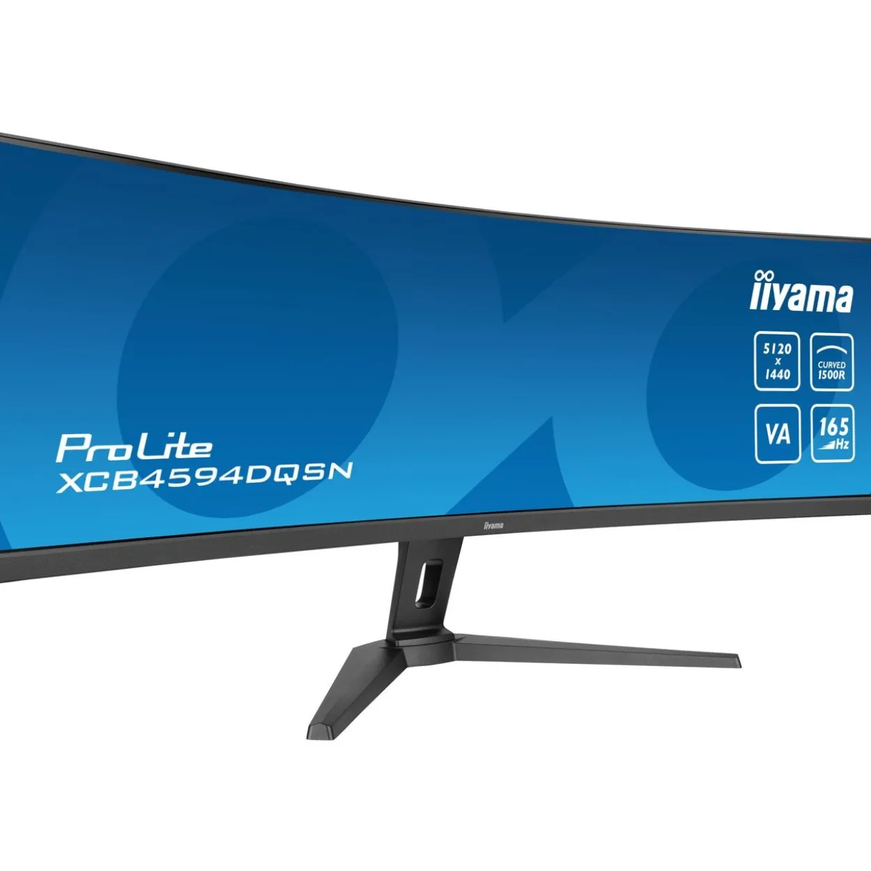 44.5" (113,03cm) iiyama ProLite XCB4594DQSN-B1 schwarz 5120x1440 1xDisplayPort 1.4 / 1xUSB-C 3.0 mit DisplayPort 1.4 / 2x HDMI 2.1