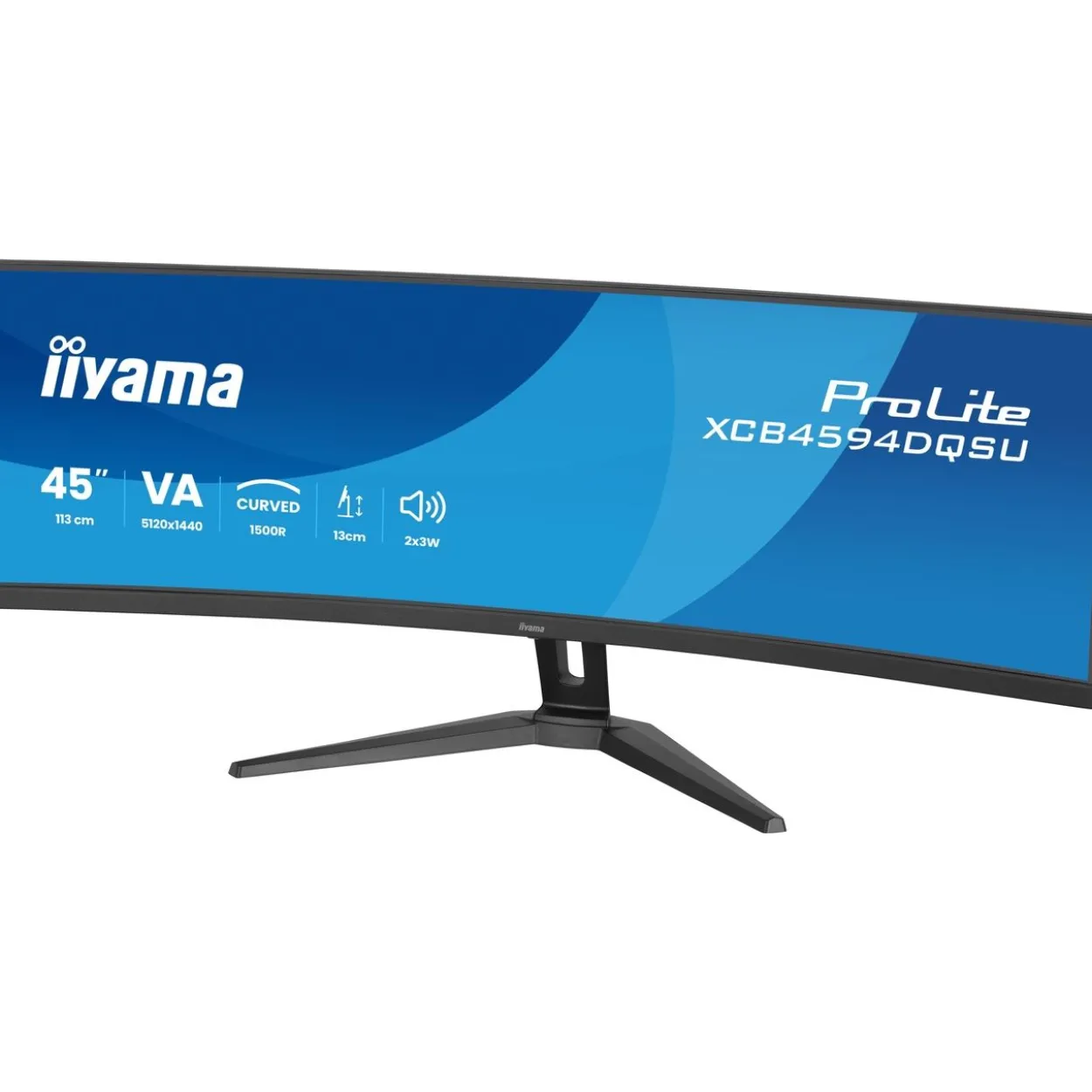 44.5" (113,03cm) iiyama ProLite XCB4594DQSU-B1 schwarz 5120x1440 2xDisplayPort 1.2 / 2xHDMI 2.0