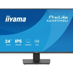 23,8" (60,47cm) iiyama ProLite X2497HSU-B1 schwarz 1920x1080 1x DisplayPort 1.2 / 1xHDMI 1.4