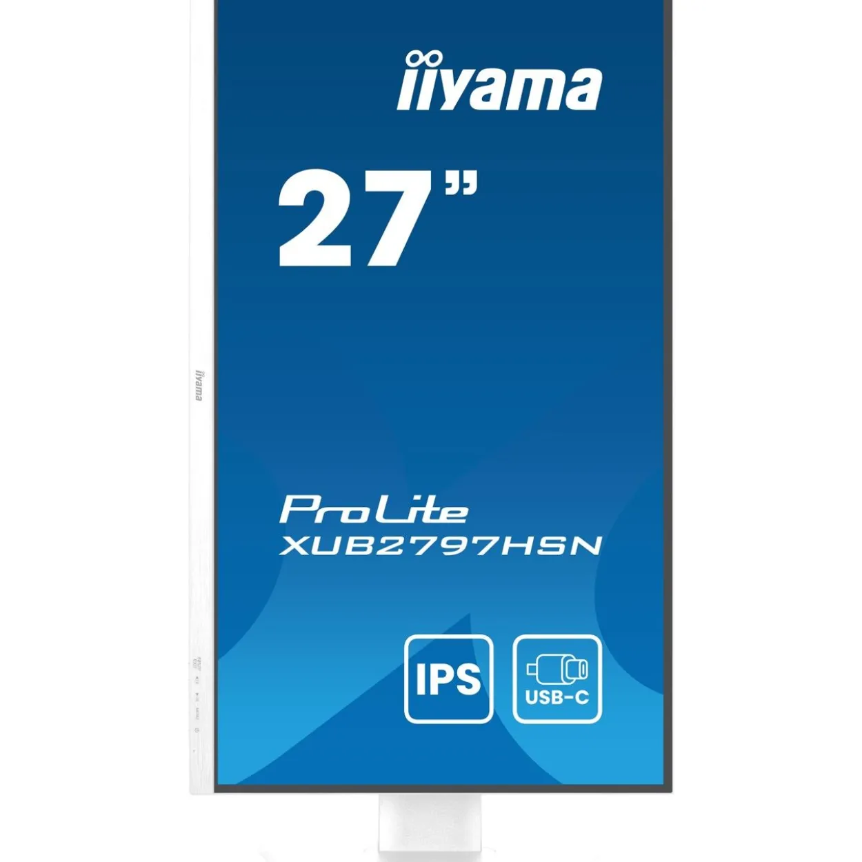 27" (68,58cm) iiyama ProLite XUB2797HSN-W2 Weiß 1920x1080 1x DisplayPort 1.2 / 1xHDMI 1.4
