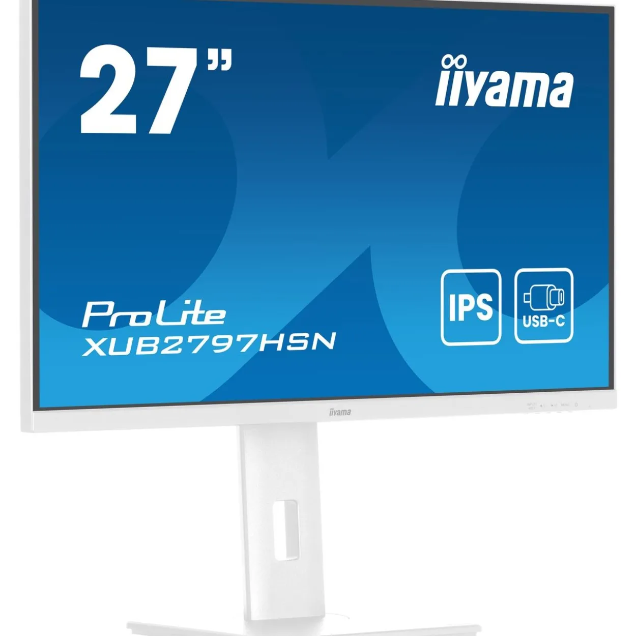 27" (68,58cm) iiyama ProLite XUB2797HSN-W2 Weiß 1920x1080 1x DisplayPort 1.2 / 1xHDMI 1.4