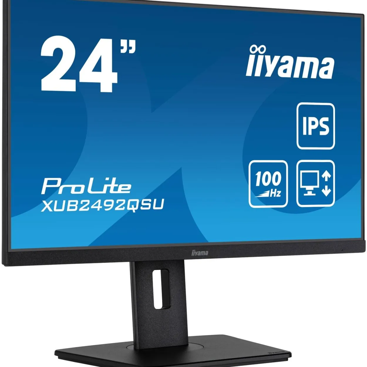 24" (60,96cm) iiyama ProLite XUB2492QSU-B1 schwarz 2560x1440 1xDisplayPort / 1xHDMI
