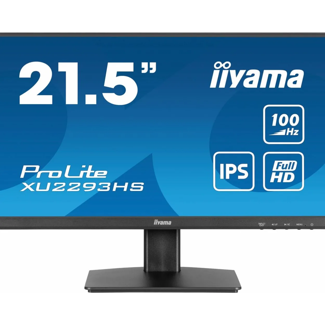 21,5" (54,61cm) iiyama ProLite XU2293HS-B6 schwarz 1920x1080 1x DisplayPort 1.2 / 1xHDMI 1.4