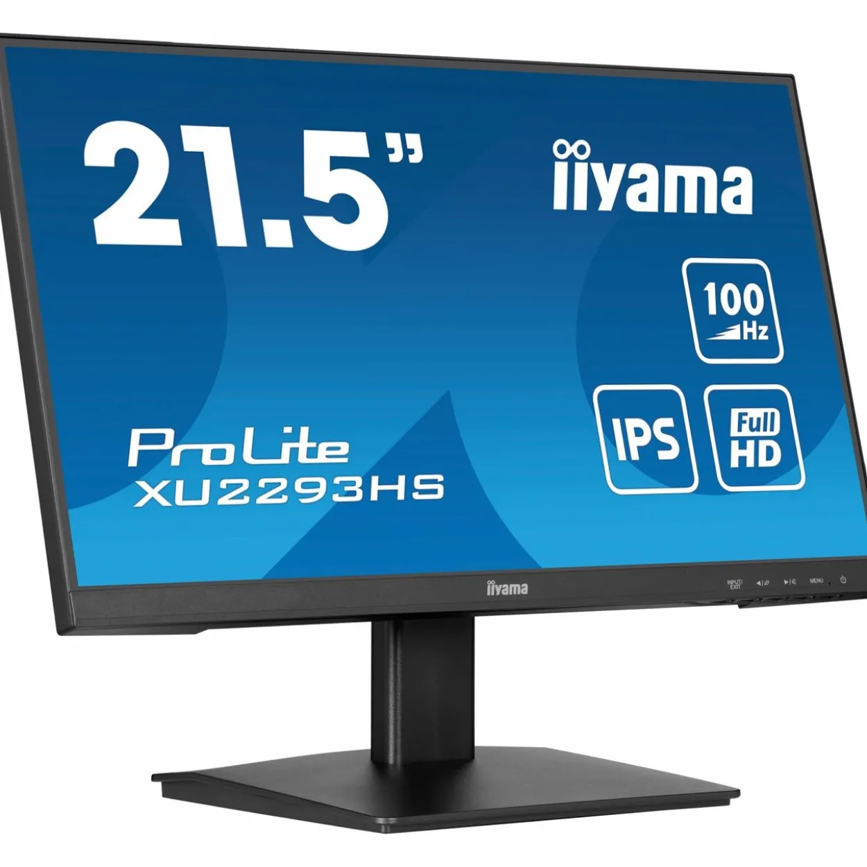 21,5" (54,61cm) iiyama ProLite XU2293HS-B6 schwarz 1920x1080 1x DisplayPort 1.2 / 1xHDMI 1.4