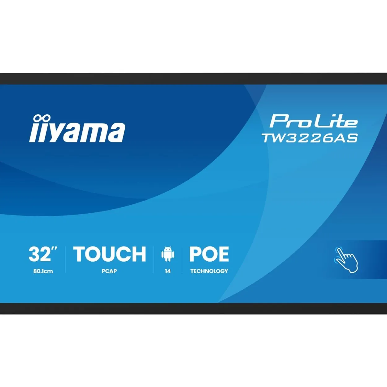 31.5" (80,01cm) iiyama TW3226AS-B3P 16:9 M-Touch M-HDMI Andr.