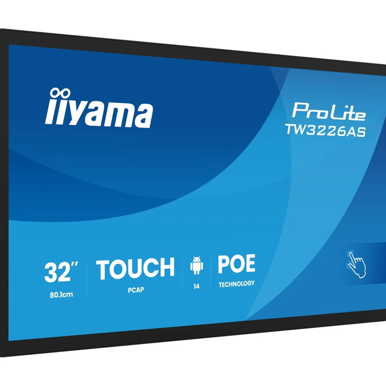 31.5" (80,01cm) iiyama TW3226AS-B3P 16:9 M-Touch M-HDMI Andr.