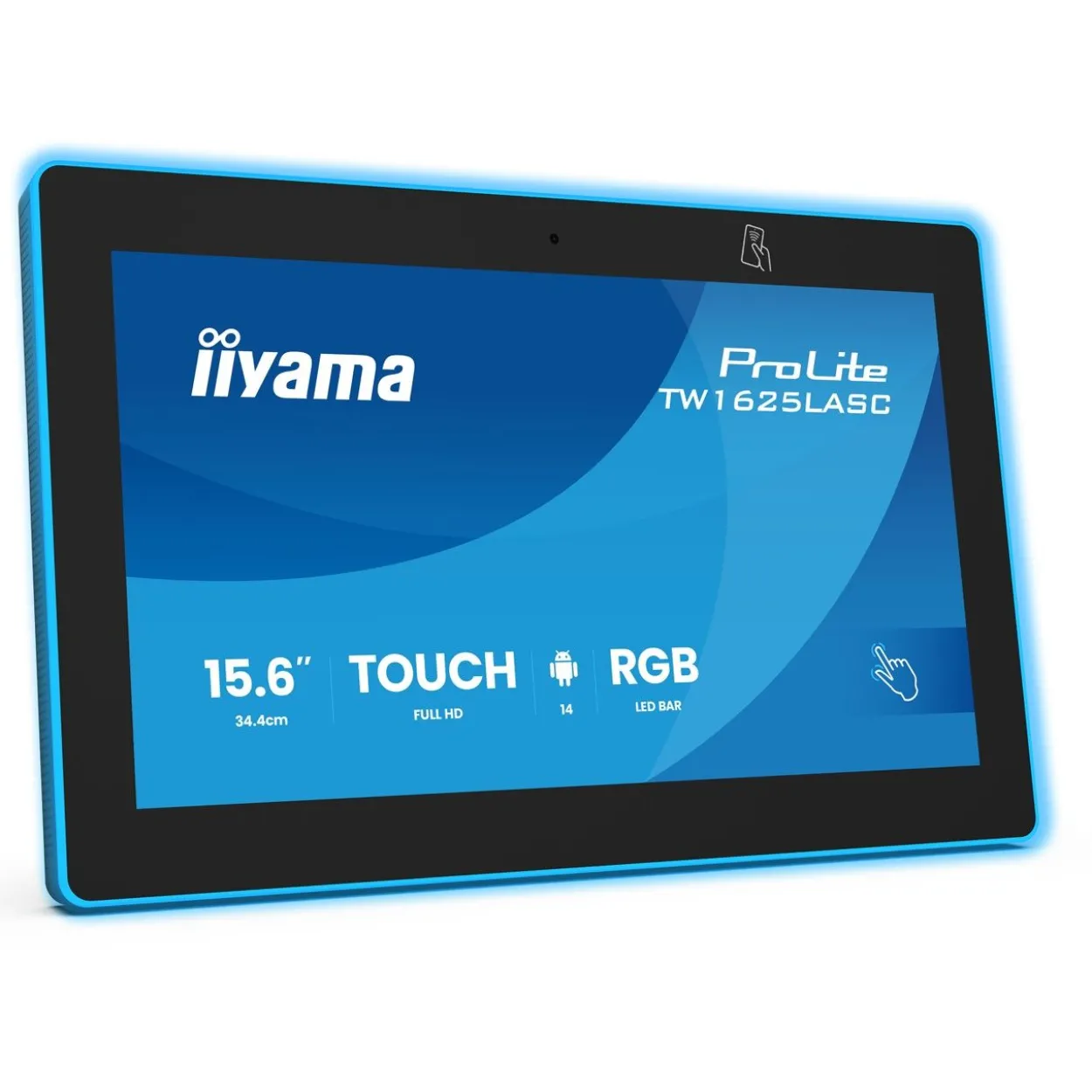 15.6" (39,62cm) Iiyama TW1625LASC-B3PNR 16:9 M-Touch IPS