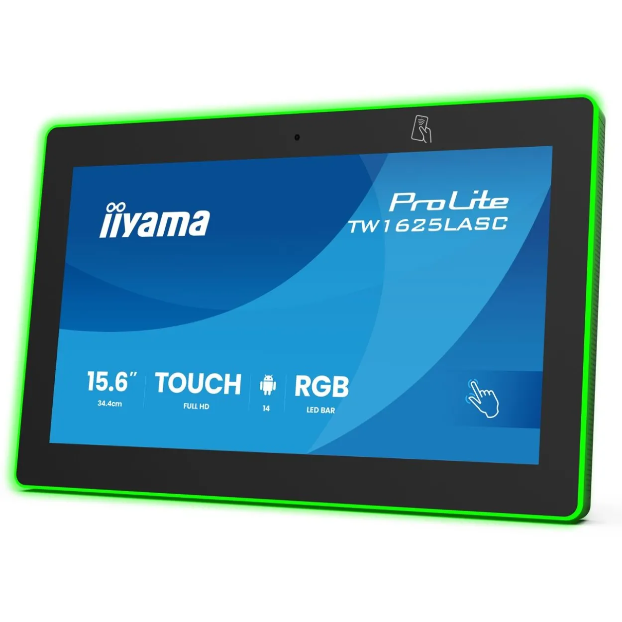 15.6" (39,62cm) Iiyama TW1625LASC-B3PNR 16:9 M-Touch IPS