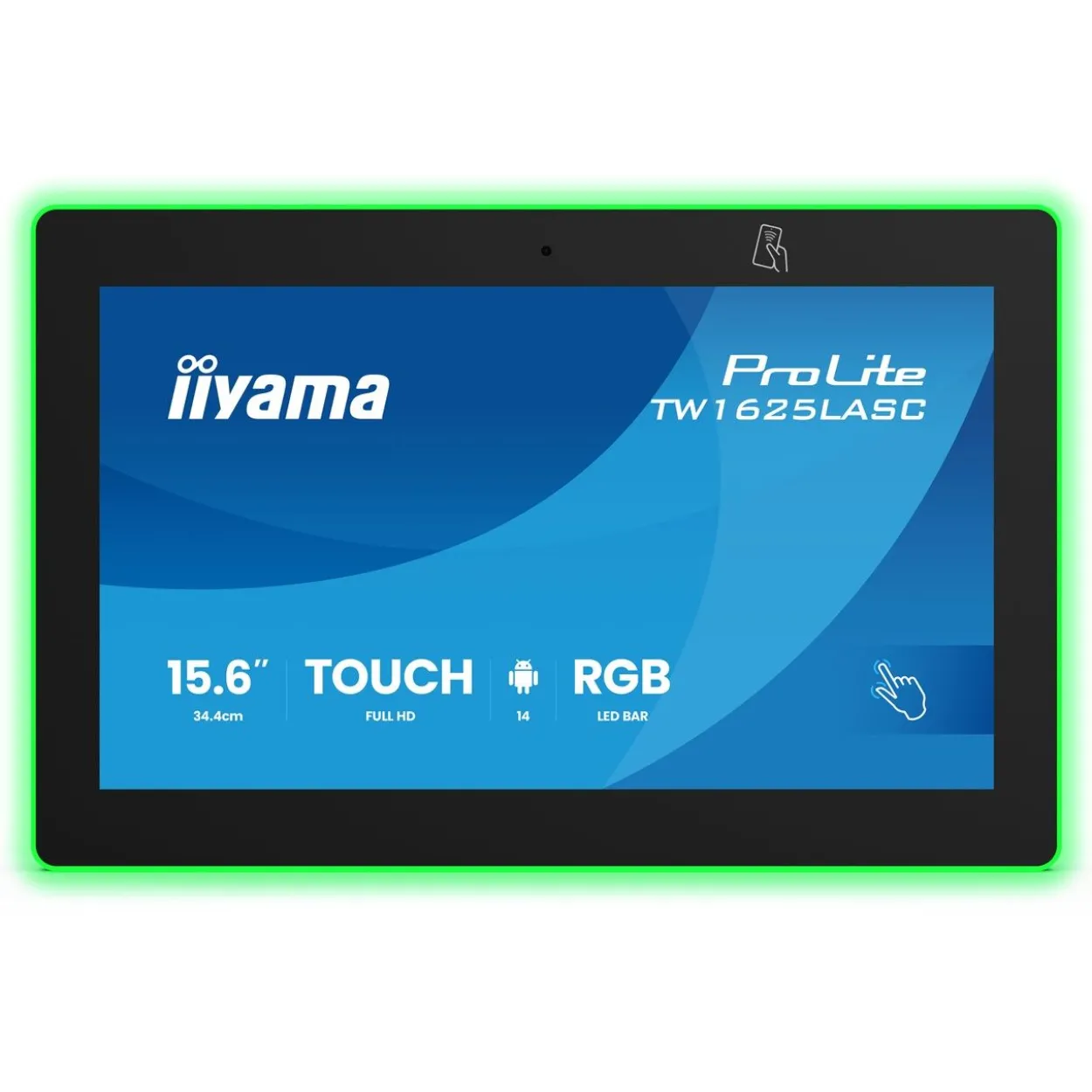 15.6" (39,62cm) Iiyama TW1625LASC-B3PNR 16:9 M-Touch IPS