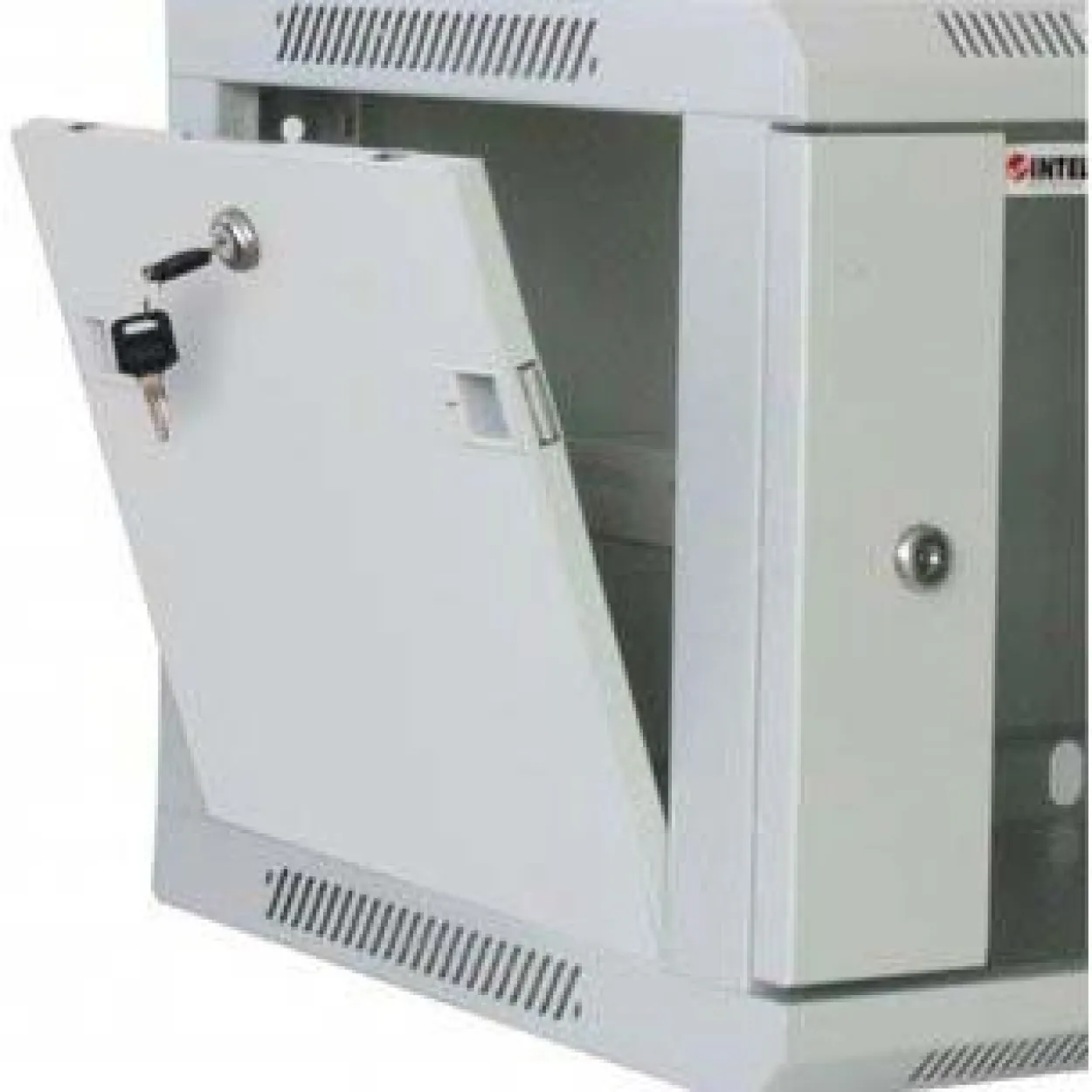 19" (48,26cm) Intellinet Wandverteiler 6HE 600x600mm montiert grau