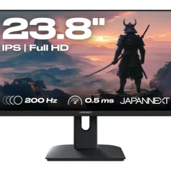 23,8" (60,47cm) JAPANNEXT JN-I238FHD200F schwarz 1920x1080 1x DisplayPort 1.2 / 2xHDMI 2.0