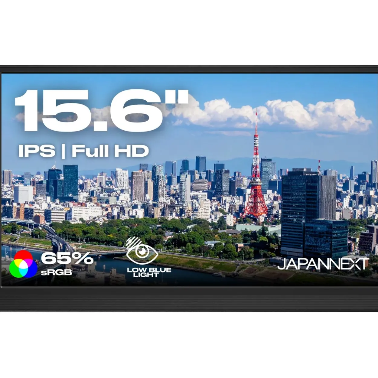 15,6" (39,62cm) JAPANNEXT JN-MD-i156F-LE schwarz 1920x1080 1x Micro HDMI