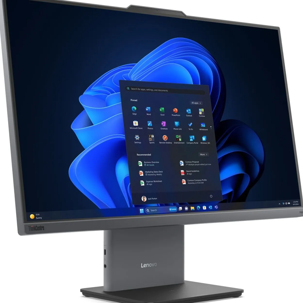 27" (68,58cm) Lenovo ThinkCentre Neo50a-27 G5 i7-13620H 16/512 FHD W11P