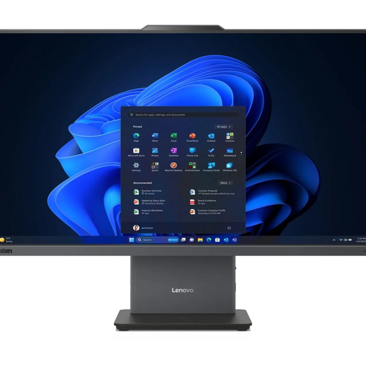 27" (68,58cm) Lenovo ThinkCentre Neo50a-27 G5 i7-13620H 16/512 FHD W11P