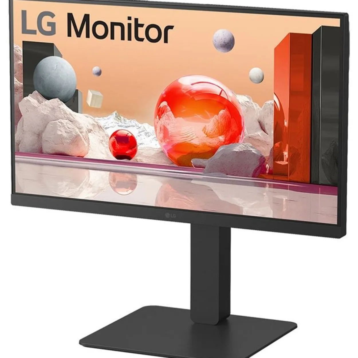 24" (60,96cm) LG Electronics 24BA850-B schwarz 1920x1080 1x HDMI 2.0 / 1xUSB-C 3.0 mit DisplayPort 1.4 / 2xDisplayport 1.4