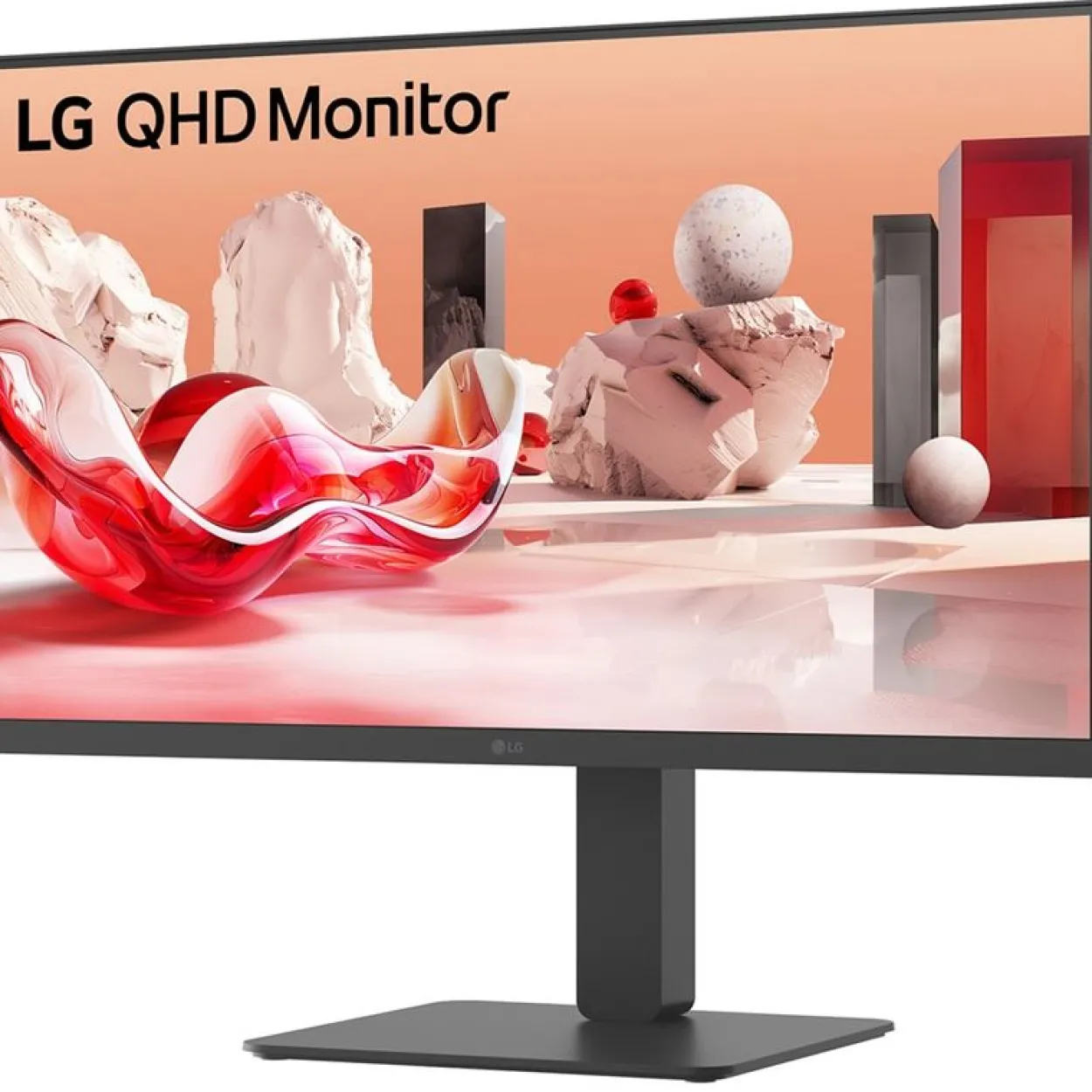 27" (68,58cm) LG Electronics 27BA75QB-B, schwarz 2560x1440 1xDisplayPort 1.4 / 1x HDMI 2.0 / 1xUSB-C 3.0 mit DisplayPort 1.4