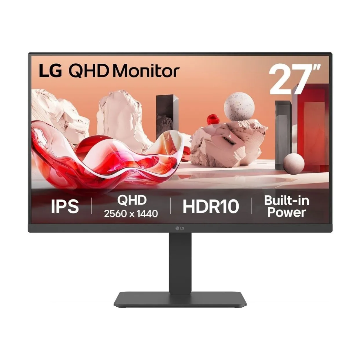 27" (68,58cm) LG Electronics 27BA45QB-B schwarz 2560x1440 1xDisplayPort / 2xHDMI