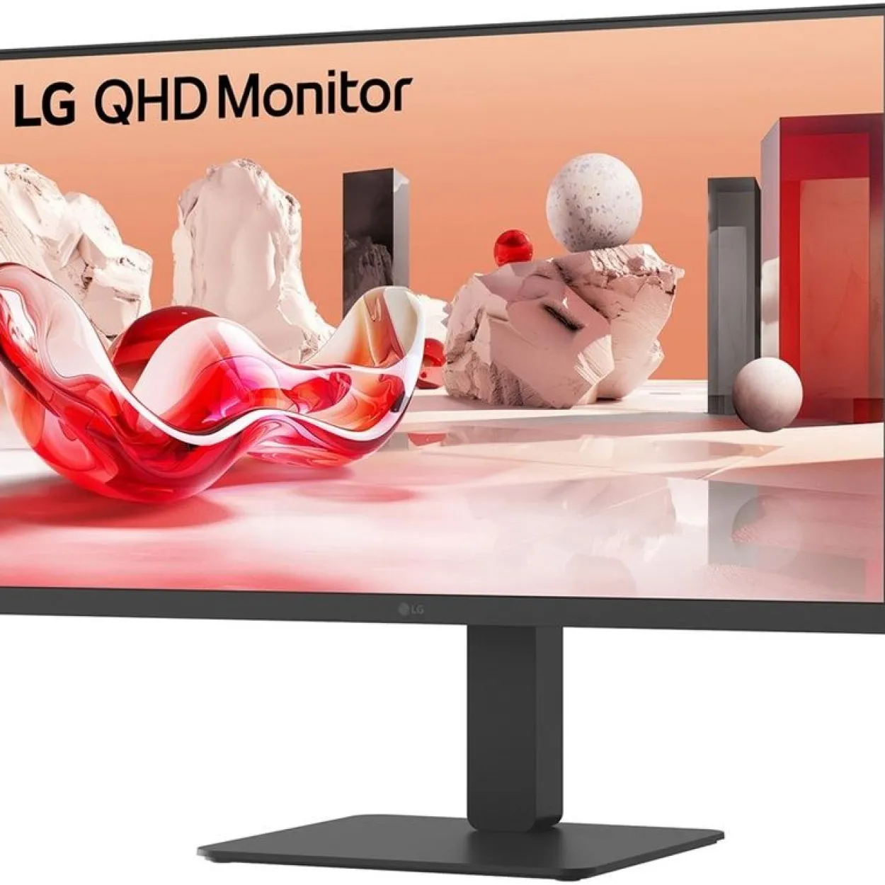 27" (68,58cm) LG Electronics 27BA65QB-B schwarz 2560x1440 1xDisplayPort 1.4 / 1xHDMI 2.0 / 1x USB-C mit Displayport