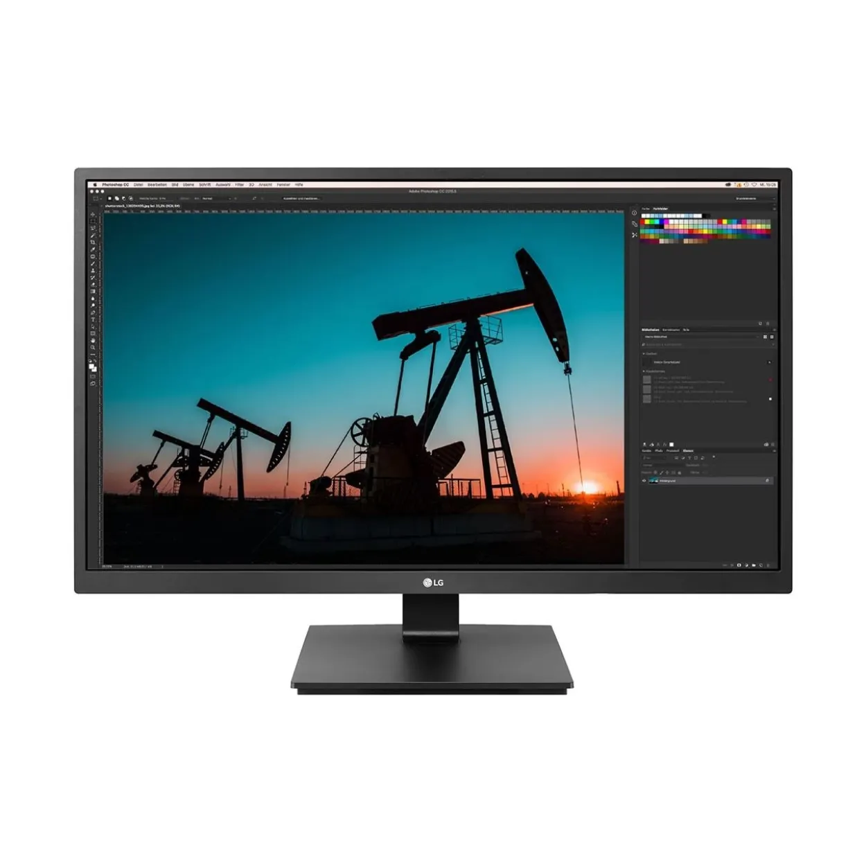 27" (68,58cm) LG Electronics 27BN55UP-B schwarz 3840x2160 1xDisplayPort 1.4 / 2xHDMI 2.0
