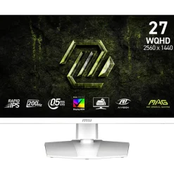 27" (68,58cm) MSI MAG 274QRFWDE E20 weiss 2560x1440 1xDisplayPort / 2x HDMI 2.0b