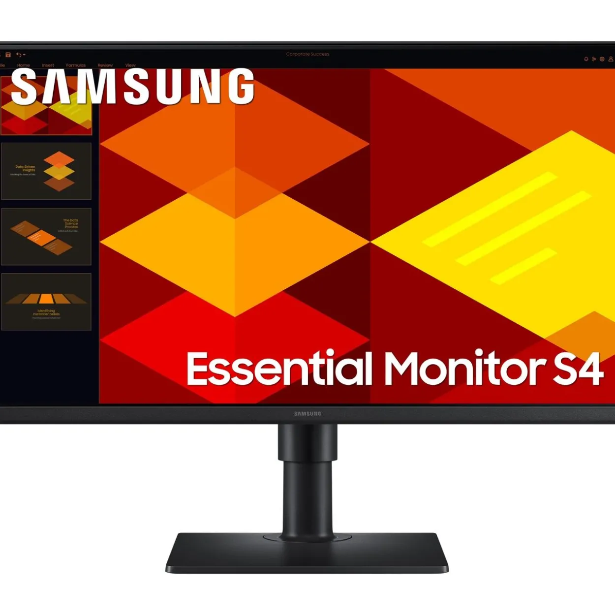 27" (68,58cm) Samsung Essential S4 S27D402GAU schwarz 1920x1080 1xDisplayPort / 2xHDMI