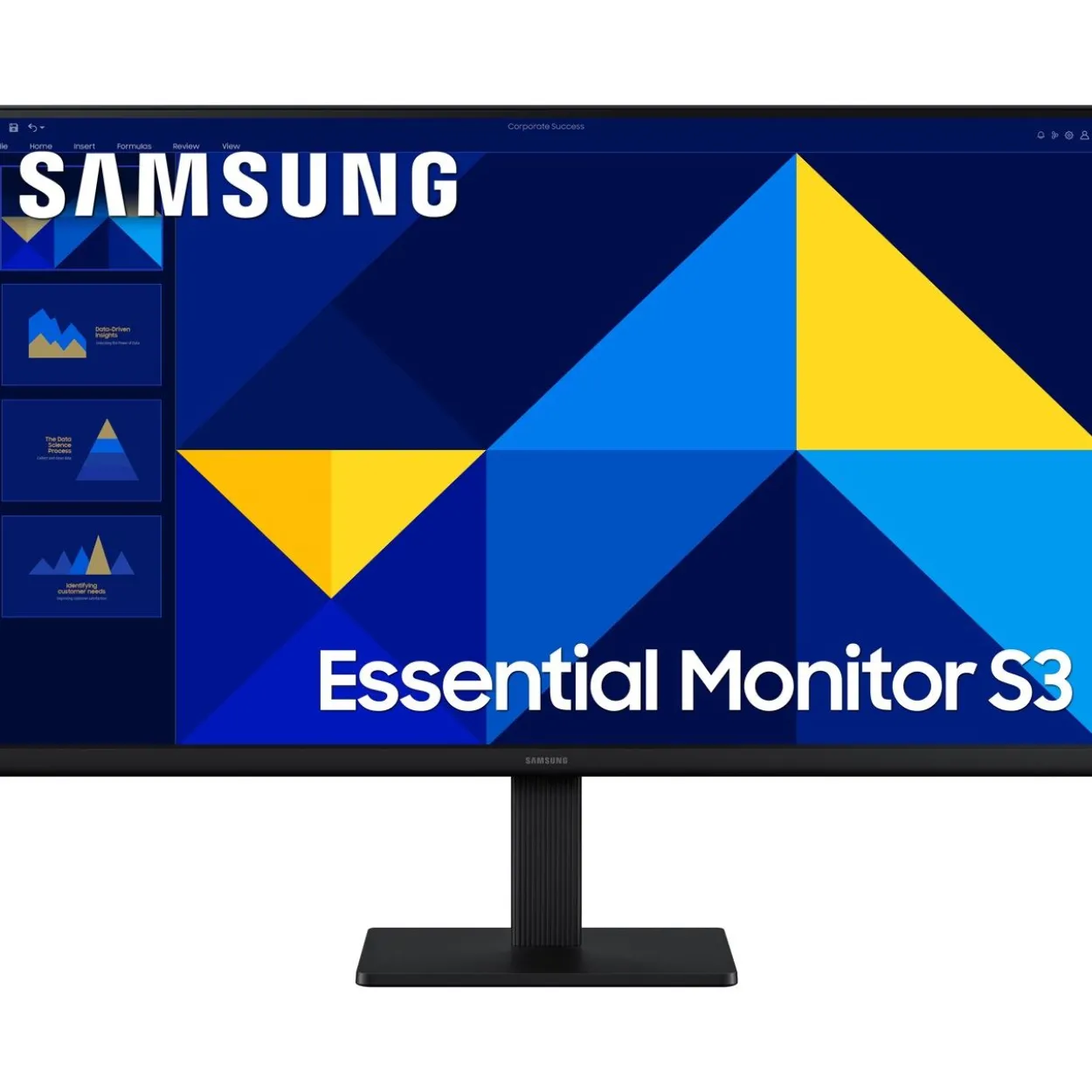 27" (68,58cm) Samsung Essential S3 S30GD schwarz 1920x1080 1xHDMI 1.4 / 1xVGA
